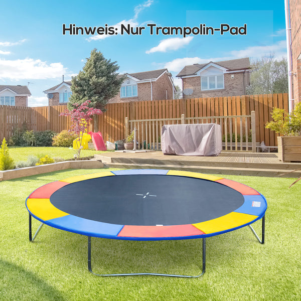 Trampolin Randabdeckung Zubehör Set D:244cm Bunt