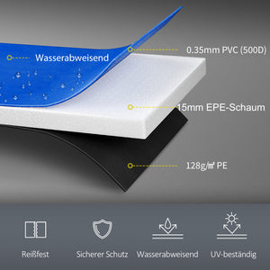 Trampolin Randabdeckung Zubehör Set D:244cm Bunt