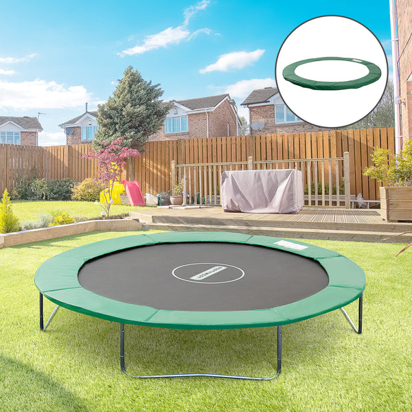 Trampolin Randabdeckung Zubehör Set D:244cm Grün