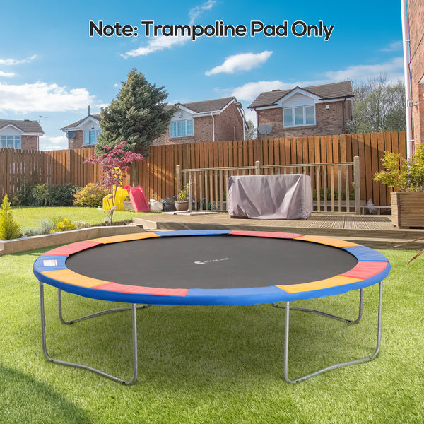 Trampolin Randabdeckung Zubehör Set D:366cm Bunt