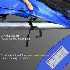 Trampolin Randabdeckung Zubehör Set D:366cm Bunt