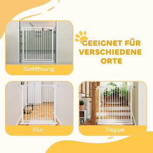 Treppenschutzgitter ohne Bohren mit Automatik für Kinder und Treppe