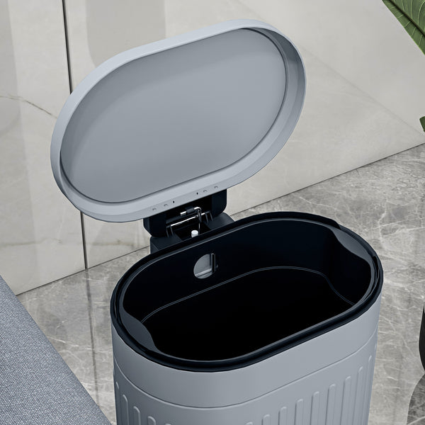 Treteimer mit Deckel Soft-Close und Inneneimer 20L grau