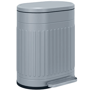 Treteimer mit Deckel Soft-Close und Inneneimer 20L grau