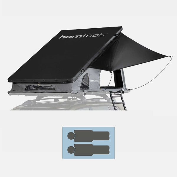 Triangle Dachzelt Cloud für 2 Personen - 140 cm
