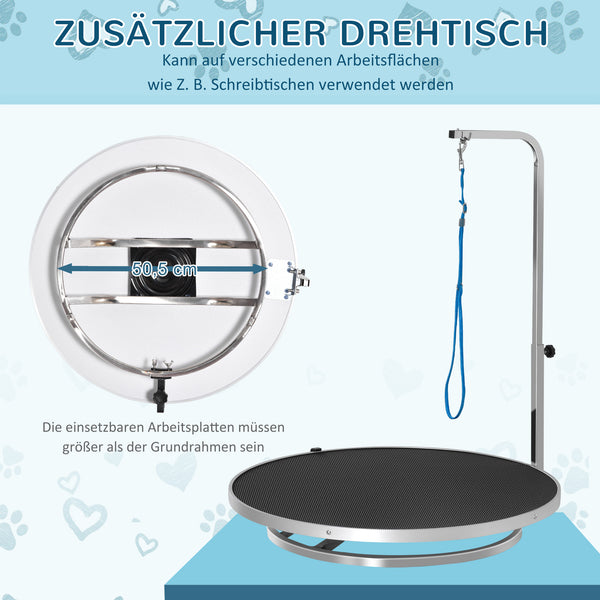 Trimmtisch drehbar Alu rutschfest