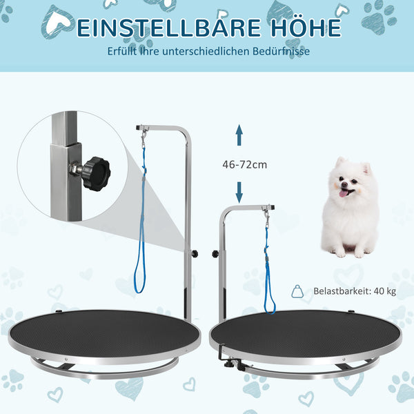 Trimmtisch drehbar Alu rutschfest