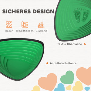 Trittsteine für Kinder rutschfest indoor und outdoor 6 Stück bunt
