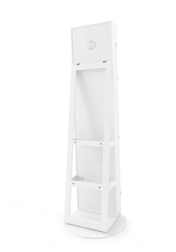 Schmuckschrank mit Spiegel ARIANA weiss