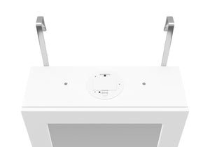 Schmuckschrank mit Spiegel BELINA weiss