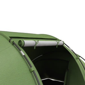 Tunnelzelt Campingzelt wasserdicht mit Bodenplane 4-6 Personen