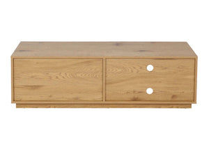 TV-Rack Fernsehtisch Lowboard Kommode mit Schublade 42x140x40cm Eiche-Optik