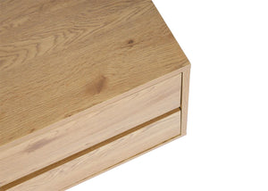 TV-Rack Fernsehtisch Lowboard Kommode mit Schublade 42x140x40cm Eiche-Optik