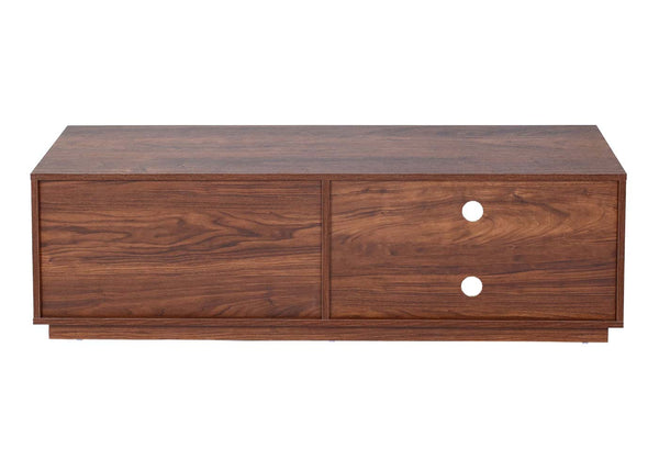 TV-Rack Fernsehtisch Lowboard Kommode mit Schublade 42x140x40cm Walnuss-Optik