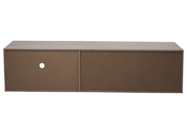 TV-Rack TV-Board Lowboard 43x180x41cm Eiche-Optik weiss