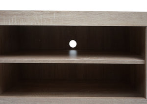 TV-Rack TV-Board Lowboard 43x180x41cm Eiche-Optik weiss