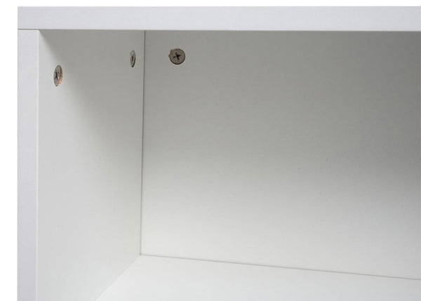 TV-Rack TV-Board Lowboard 50x144x40cm Hochglanz weiss