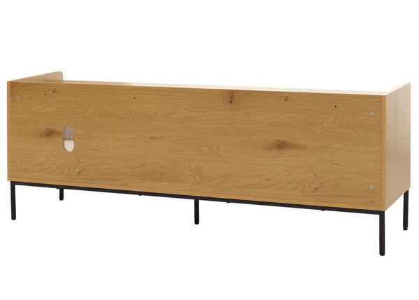 TV-Rack TV-Board Lowboard MDF 56x150x40cm natur