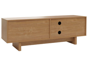 TV-Rack TV-Board Lowboard mit Schubladen 51,5x150x39,5cm Ulme natur