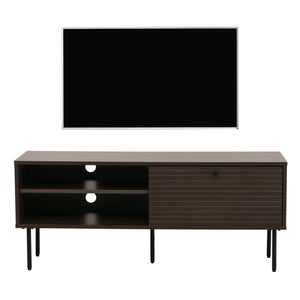 TV-Rack Lowboard TV-Schrank skandinavisch 50x120x40cm dunkelbraun