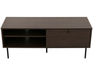 TV-Rack Lowboard TV-Schrank skandinavisch 50x120x40cm dunkelbraun