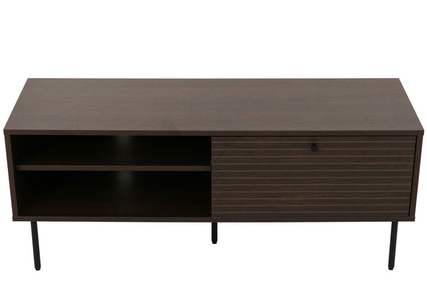 TV-Rack Lowboard TV-Schrank skandinavisch 50x120x40cm dunkelbraun