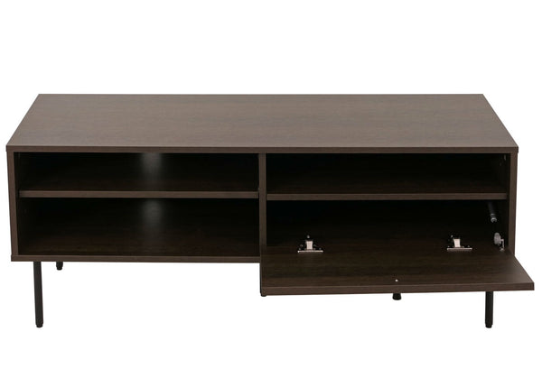 TV-Rack Lowboard TV-Schrank skandinavisch 50x120x40cm dunkelbraun