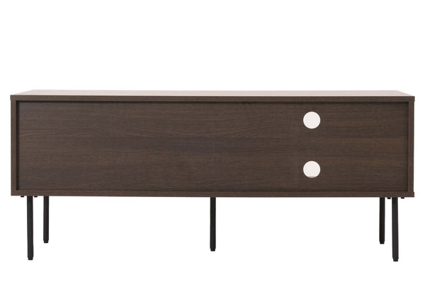 TV-Rack Lowboard TV-Schrank skandinavisch 50x120x40cm dunkelbraun