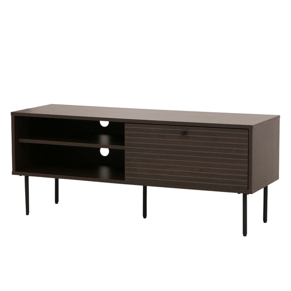 TV-Rack Lowboard TV-Schrank skandinavisch 50x120x40cm dunkelbraun