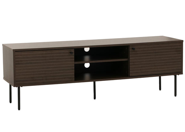 TV-Rack Lowboard TV-Schrank skandinavisch 50x150x40cm dunkelbraun