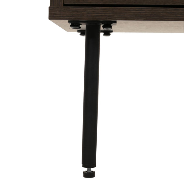 TV-Rack Lowboard TV-Schrank skandinavisch 50x150x40cm dunkelbraun