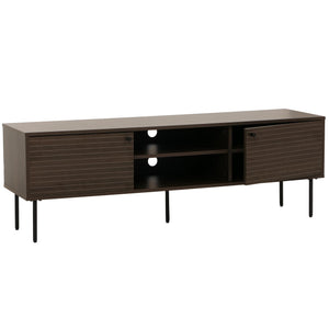 TV-Rack Lowboard TV-Schrank skandinavisch 50x150x40cm dunkelbraun