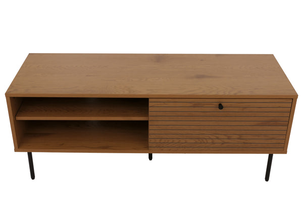 TV-Rack Lowboard TV-Schrank skandinavisch 50x120x40cm natur