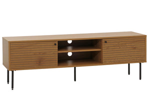 TV-Rack Lowboard TV-Schrank skandinavisch 50x150x40cm natur