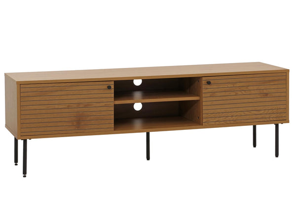 TV-Rack Lowboard TV-Schrank skandinavisch 50x150x40cm natur