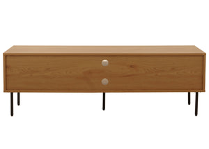 TV-Rack Lowboard TV-Schrank skandinavisch 50x150x40cm natur