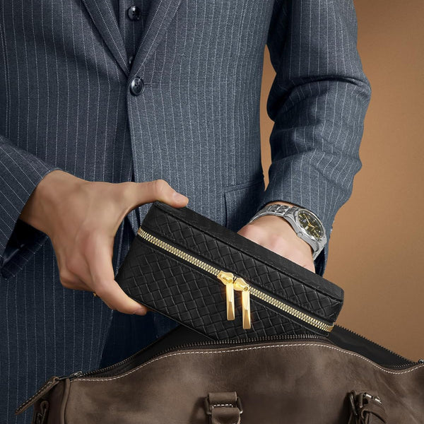 Watch travel case, storage case for watches