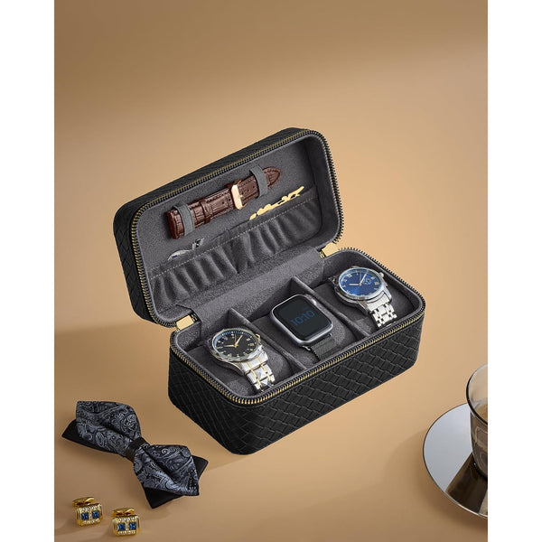 Watch travel case, storage case for watches