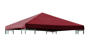 Universal-Ersatzdach für Pavillon 3x3 Meter, bordeaux