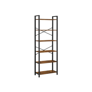 Vasagle Bücherregal Industrie Look 66x30x186cm