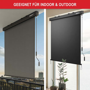Vertikalmarkise 250x160cm Sonnenstore senkrecht