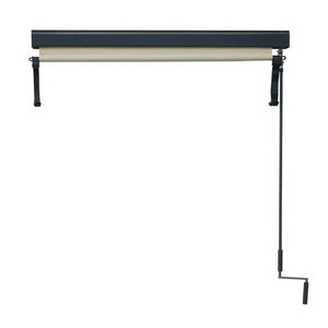 Sichtschutz Vertikalmarkise Aussenrollo UV-Schutz 250x140cm Creme