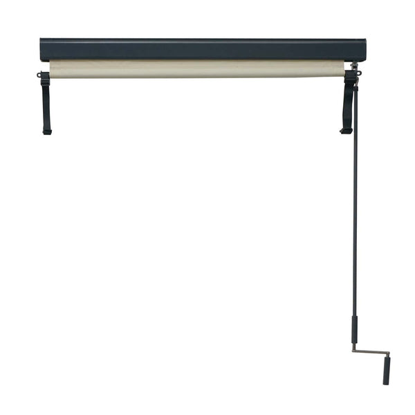 Sichtschutz Vertikalmarkise Aussenrollo UV-Schutz 250x140cm Creme