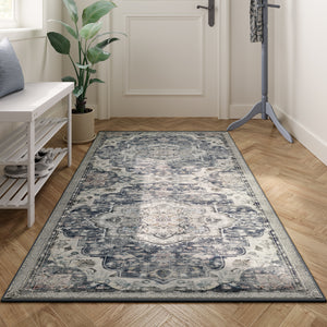 Vintage-Teppich Wohnzimmerteppich 80x150cm