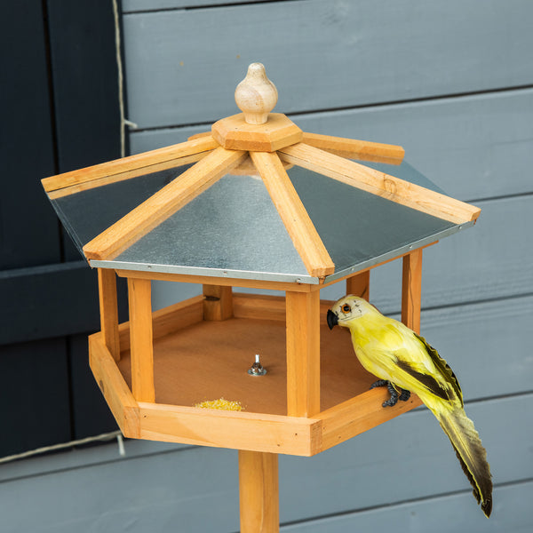 Vogelhaus 113x40x40cm mit Zinkdach