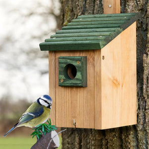 Vogelhaus Nistkasten NaturNest Pultdach – wetterfest & robust für Wildvögel