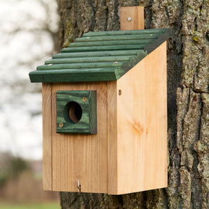 Vogelhaus Nistkasten NaturNest Pultdach – wetterfest & robust für Wildvögel