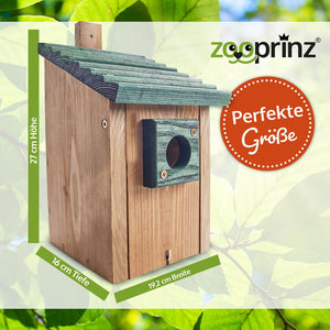 Vogelhaus Nistkasten NaturNest Pultdach – wetterfest & robust für Wildvögel