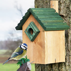 Vogelhaus Nistkasten NaturNest Satteldach – wetterfest & robust für Wildvögel