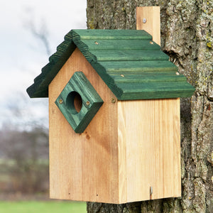 Vogelhaus Nistkasten NaturNest Satteldach – wetterfest & robust für Wildvögel